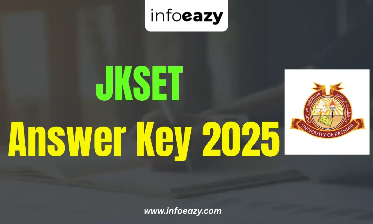 JKSET Answer Key 2025