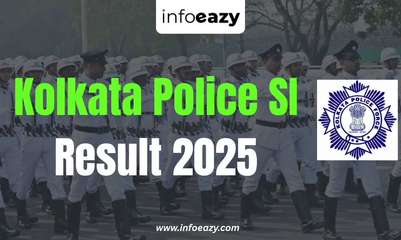 Kolkata Police SI Result 2025