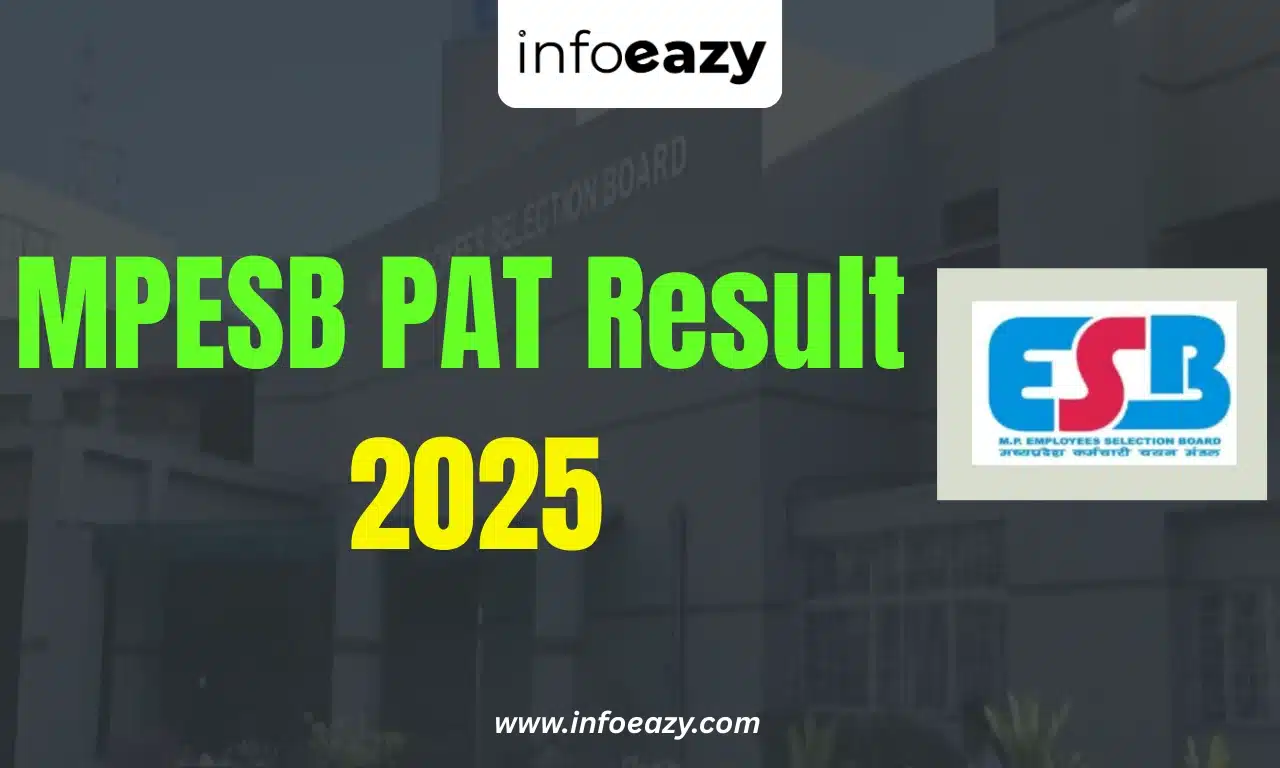 MPESB PAT Result 2025