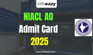 NIACL AO Admit Card 2025