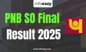 PNB SO Final Result 2025