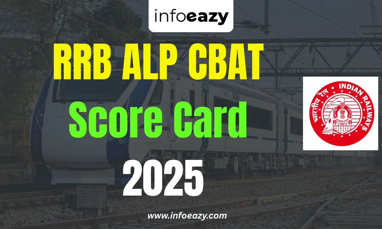 RRB ALP CBAT Score Card 2025