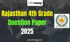 Rajasthan 4th Grade Question Paper 2025