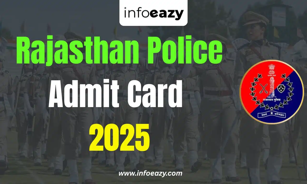 Rajasthan Police Admit Card 2025