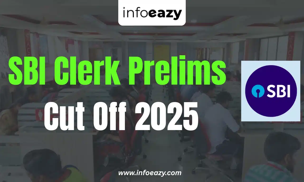 SBI Clerk Prelims Cut Off 2025