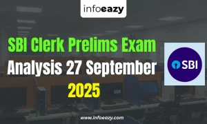 SBI Clerk Prelims Exam Analysis 27 September 2025