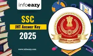 SSC JHT Answer Key 2025
