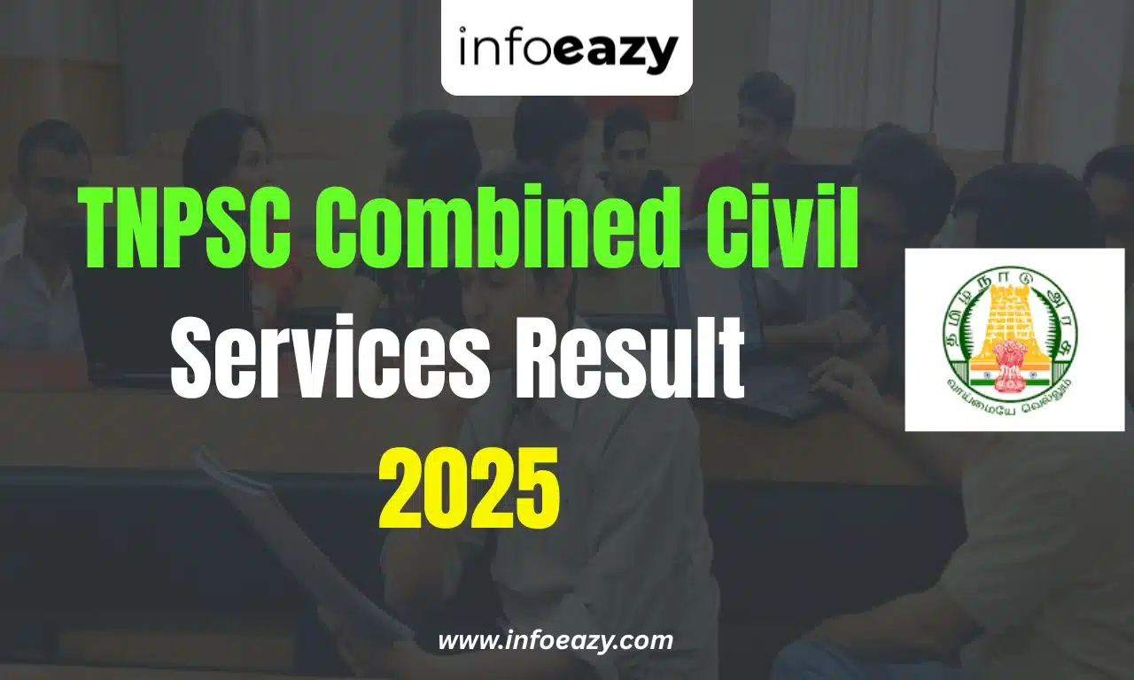 TNPSC Combined Civil Services Result 2025