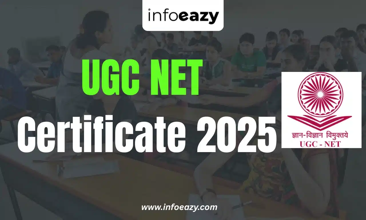 UGC NET Certificate 2025