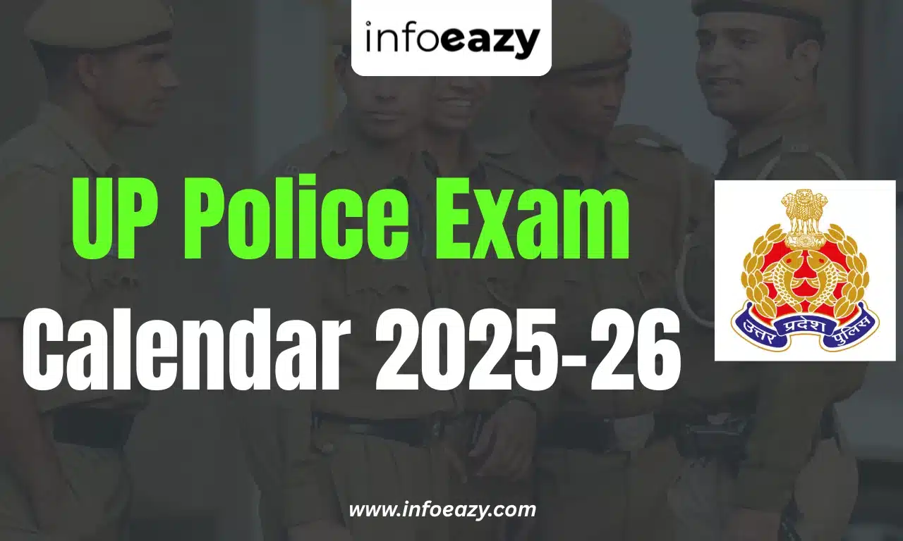 UP Police Exam Calendar 2025-26