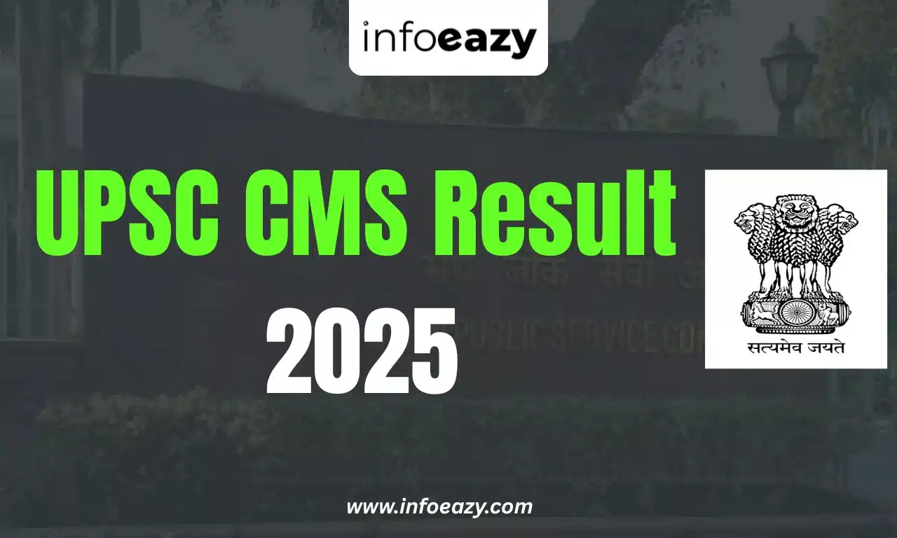 UPSC CMS Result 2025