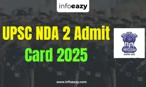 UPSC NDA 2 Admit Card 2025