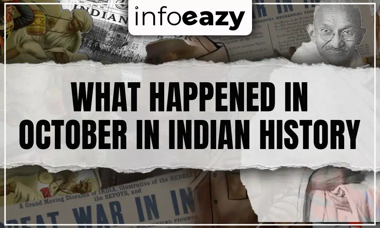 October in Indian History
