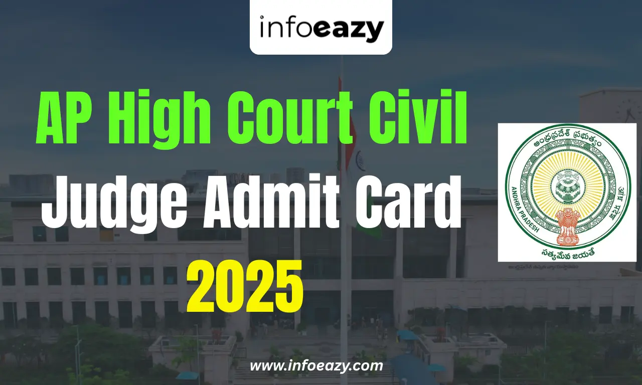 AP High Court Civil Judge Admit Card 2025