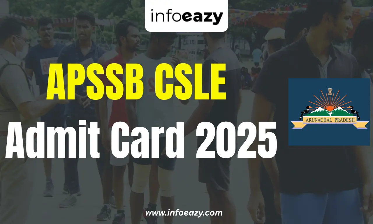 APSSB CSLE Admit Card 2025