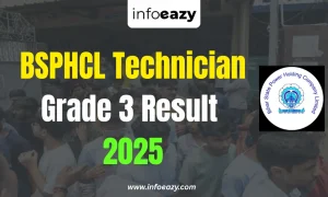 BSPHCL Technician Grade 3 Result 2025