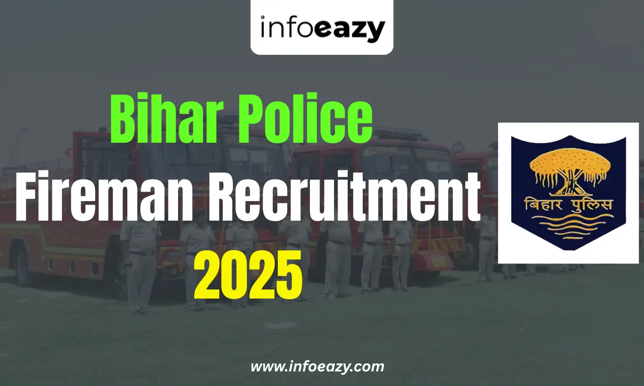 Bihar Police Fireman Recruitment 2025