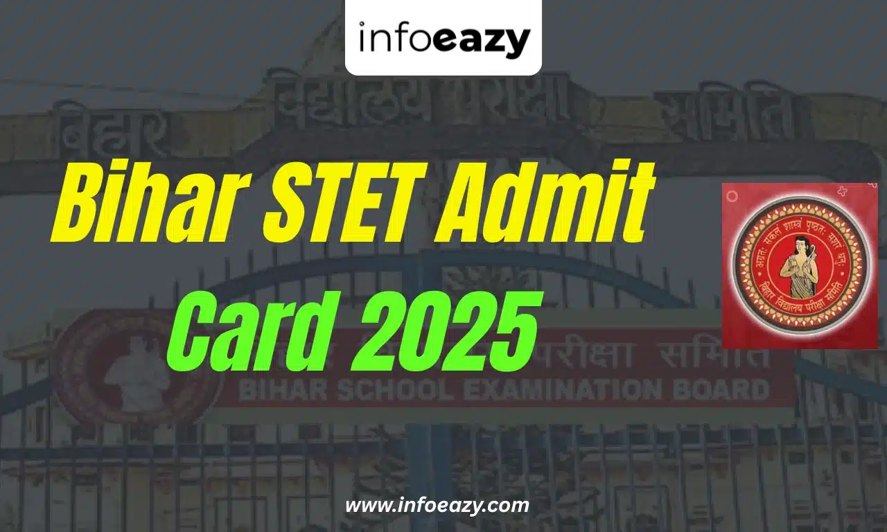 Bihar STET Admit Card 2025