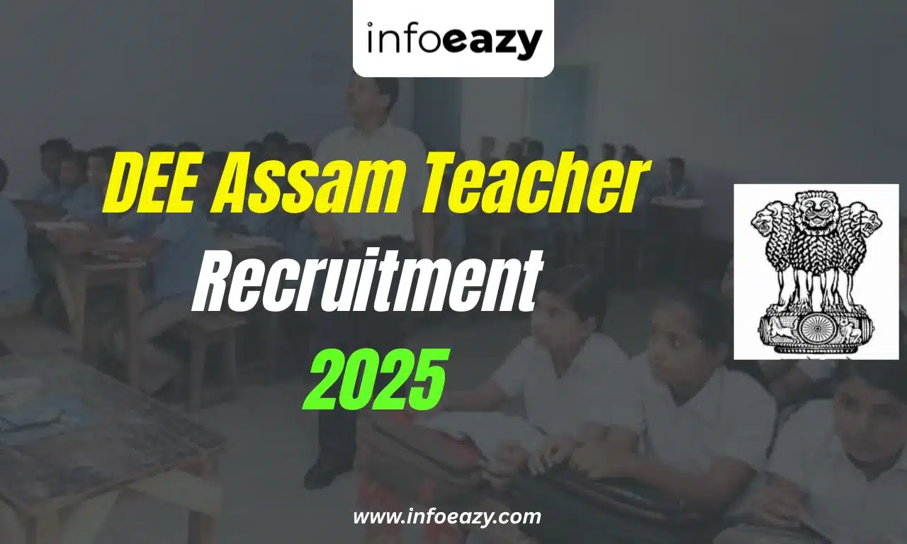 DEE Assam Teacher Recruitment 2025