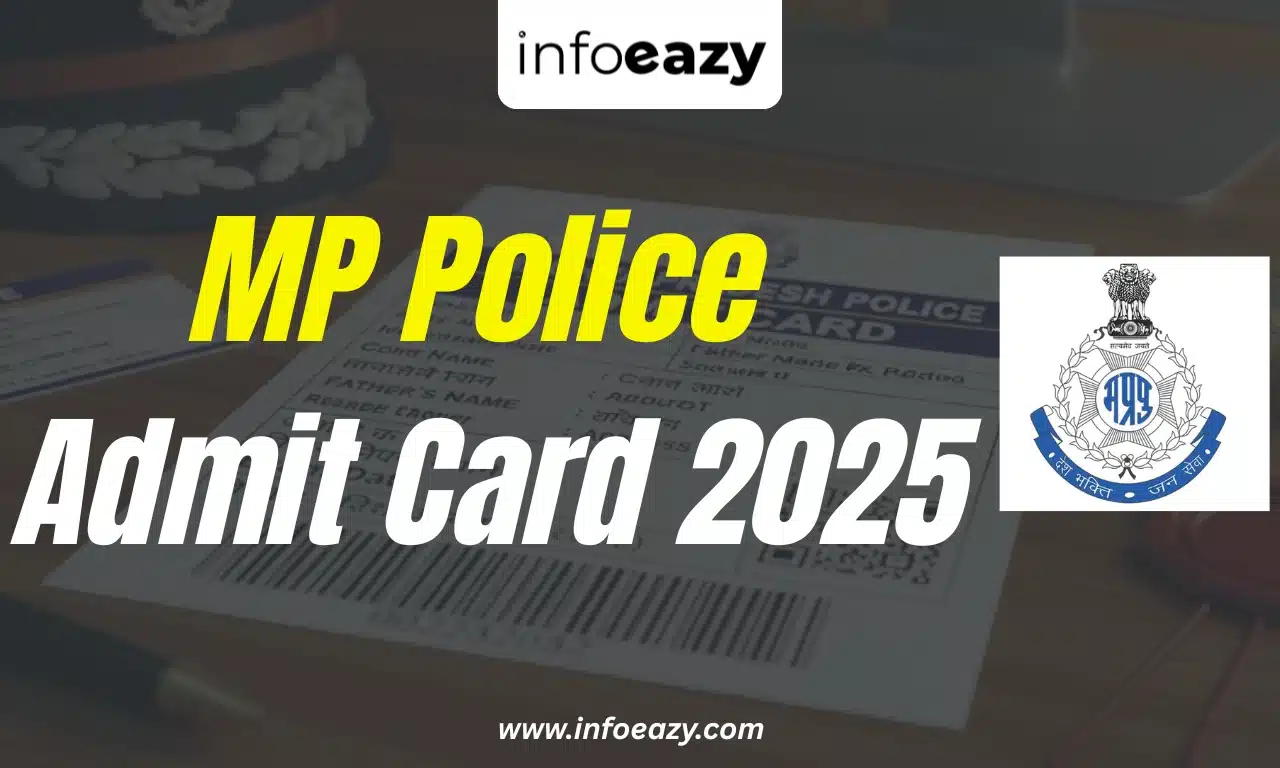 MP Police Admit Card 2025