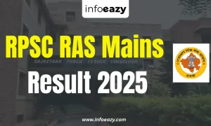 RPSC RAS Mains Result 2025