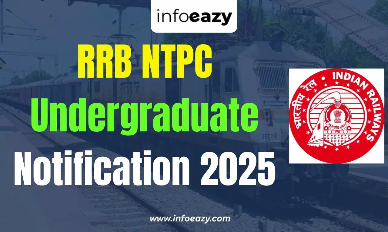 RRB NTPC Undergraduate Notification 2025