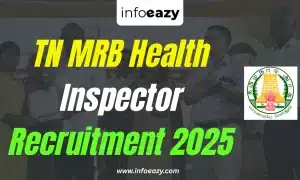 TN MRB Health Inspector Recruitment 2025, 1429 Vacancies, Apply Online
