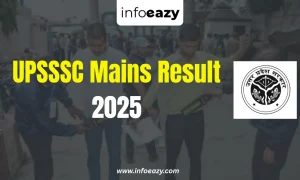 UPSSSC Mains Result 2025
