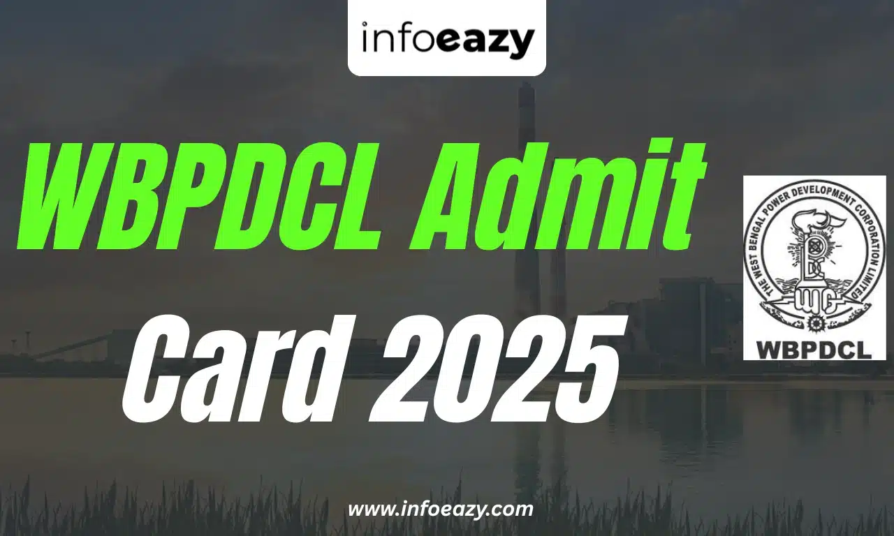 WBPDCL Admit Card 2025