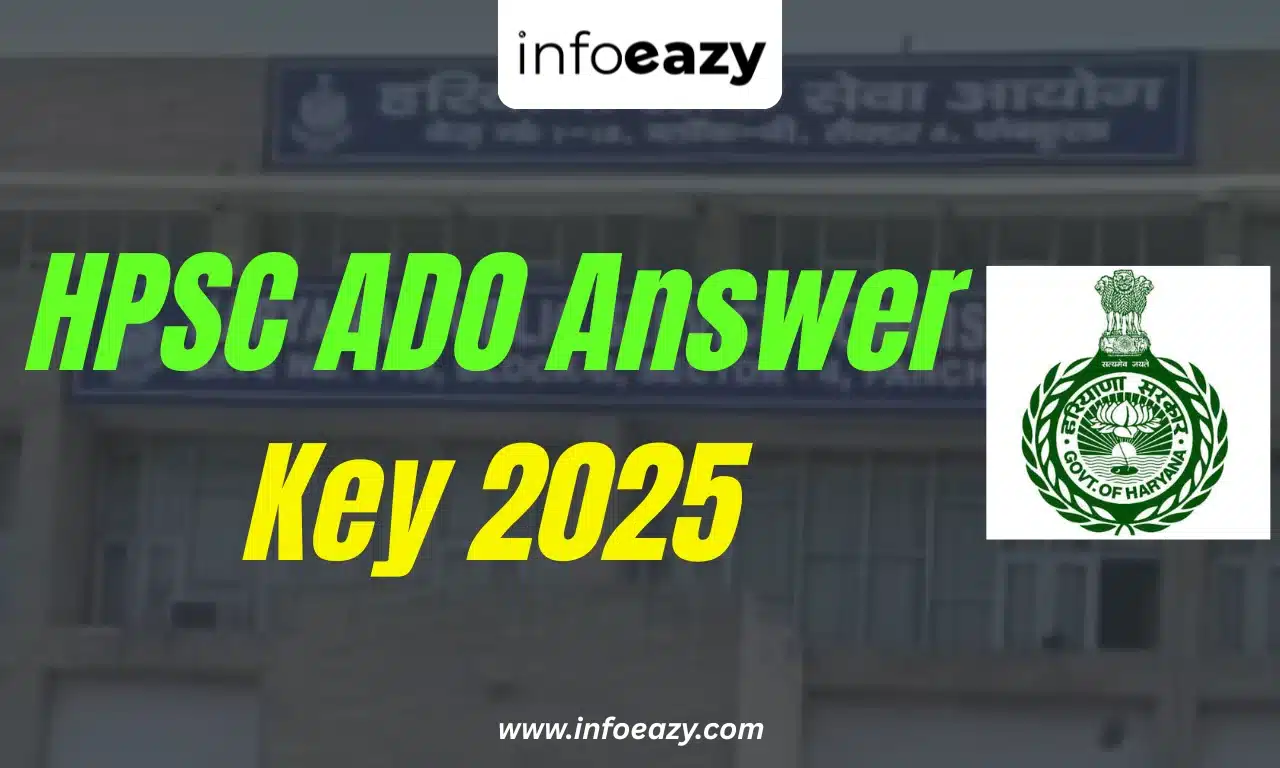 HPSC ADO Answer Key 2025