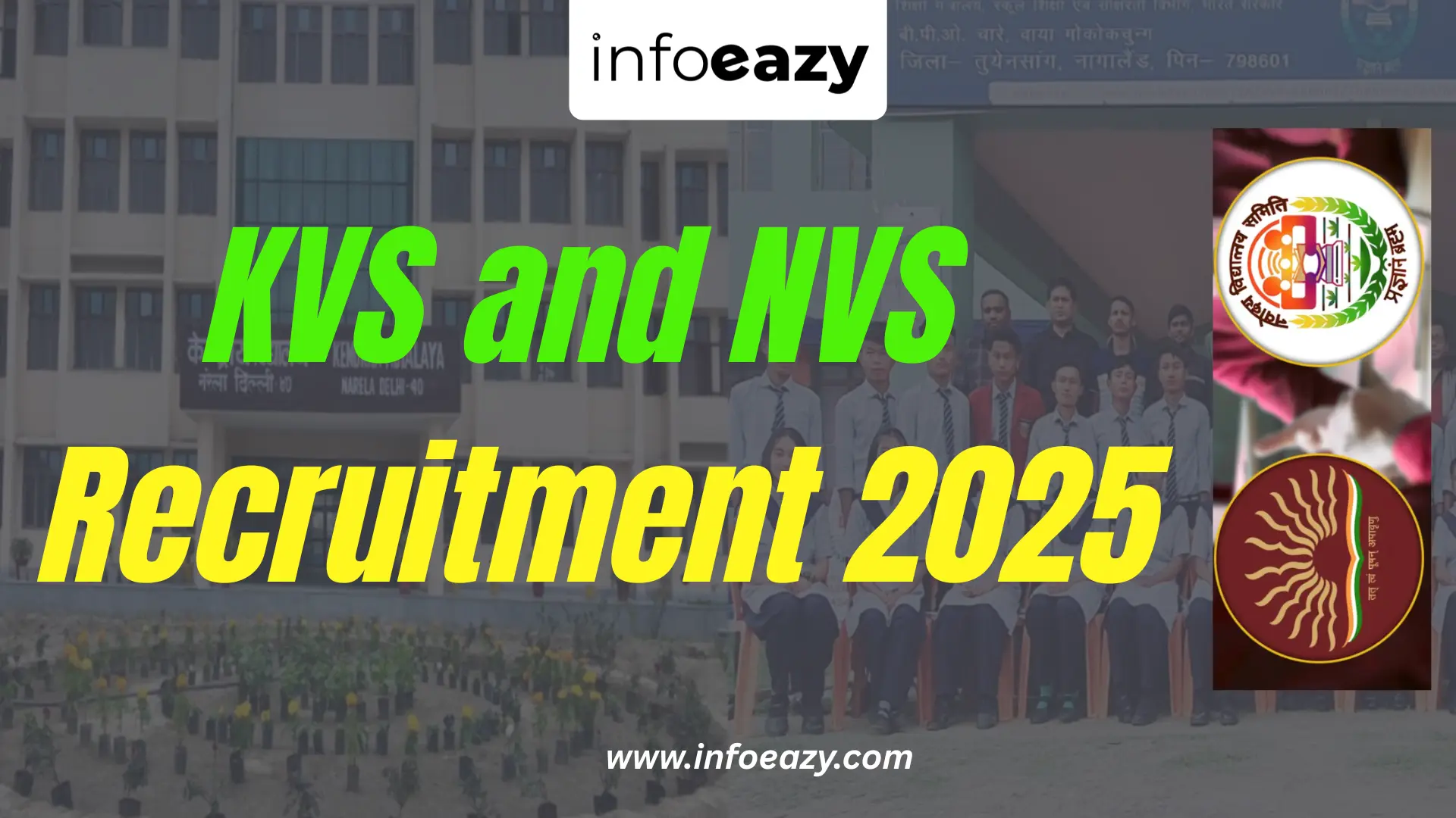 KVS and NVS Recruitment 2025