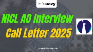NICL AO Interview Call Letter 2025