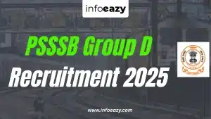 PSSSB Group D Recruitment 2025