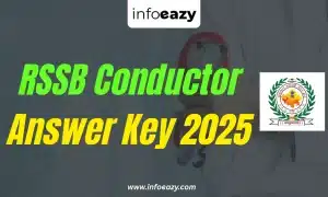 RSSB Conductor Answer Key 2025