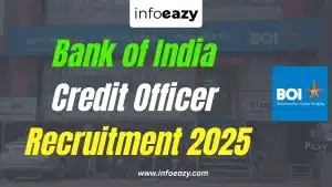 Bank of India Credit Officer Recruitment 2025