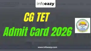 CG TET Admit Card 2026
