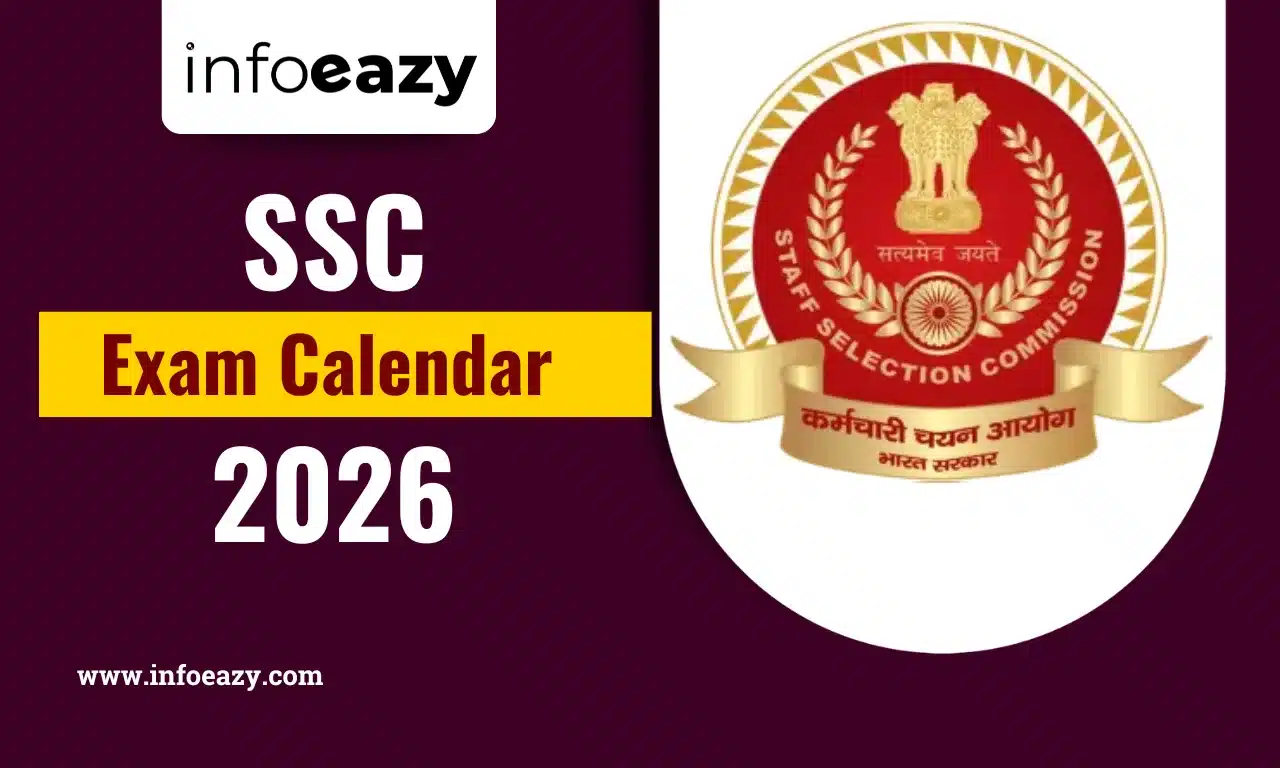 SSC Exam Calendar 2026